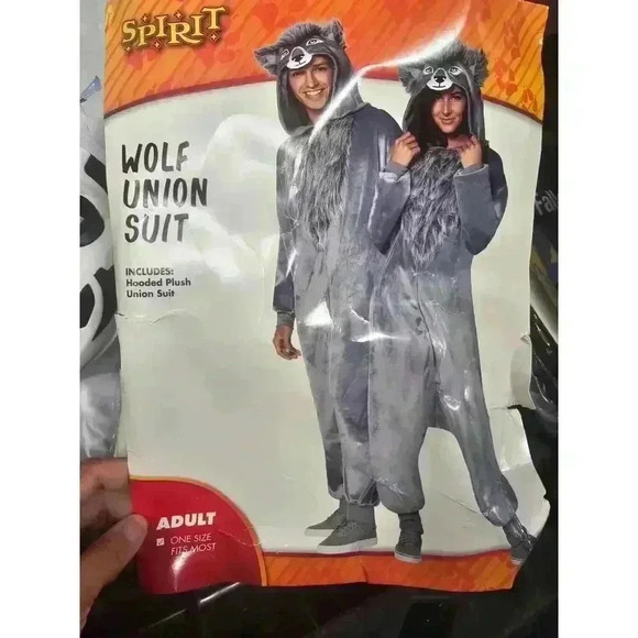Adult wolf costume one size - Picture 1 of 1